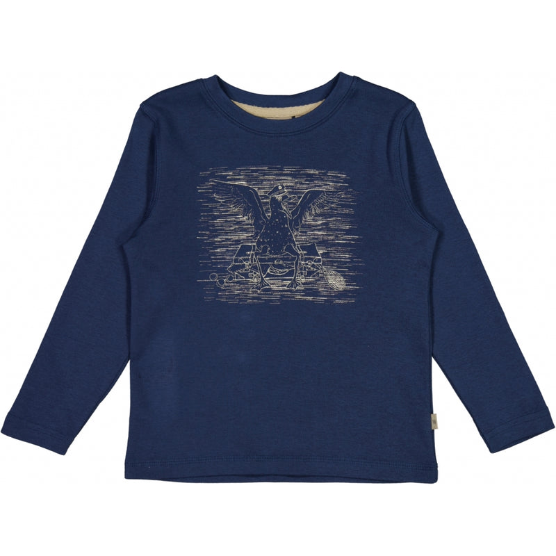 Wheat Langarmshirt Möwe Jersey Tops and T-Shirts 1044 harbour blue