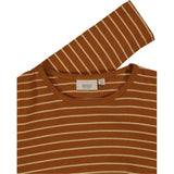 Wheat Langarmshirt Streifen Jersey Tops and T-Shirts 3024 cinnamon
