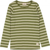 Wheat Langarmshirt Streifen Jersey Tops and T-Shirts 4099 winter moss
