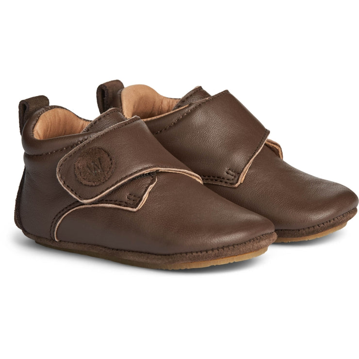 Wheat Footwear Leder-Hausschuhe Dakota Indoor Shoes 3060 soil