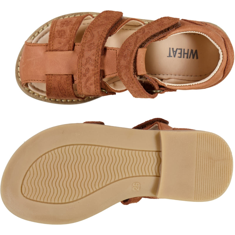 Wheat Footwear Macey Sandale Prewalkers 5304 amber brown