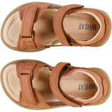 Wheat Footwear Macey Sandale offene Zehen Prewalkers 5304 amber brown
