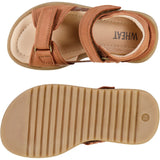 Wheat Footwear Macey Sandale offene Zehen Prewalkers 5304 amber brown