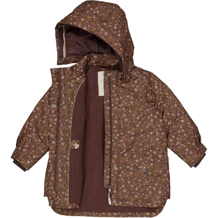 Wheat Outerwear Outdoorjacke Elda Tech Jackets 3122 eggplant flowers