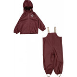 Wheat Outerwear Regenbekleidungsset Charlie Rainwear 2750 maroon