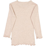 Wheat Rib Langarm-Shirt Lace Jersey Tops and T-Shirts 2445 rose melange
