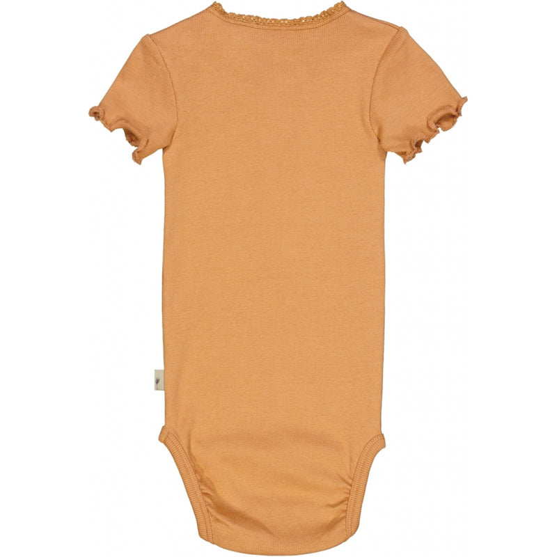 Wheat Main Ripp Body Kurzarm Underwear/Bodies 3351 sandstone