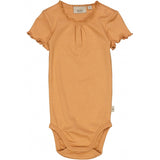 Wheat Main Ripp Body Kurzarm Underwear/Bodies 3351 sandstone
