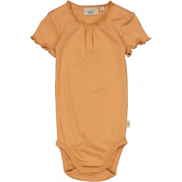 Wheat Main Ripp Body Kurzarm Underwear/Bodies 3351 sandstone