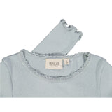 Wheat Main Ripp Langarmshirt Spitze Jersey Tops and T-Shirts 1228 dusty dove