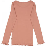 Wheat Ripp Langarmshirt Spitze Jersey Tops and T-Shirts 3045 cameo brown