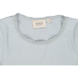 Wheat Ripp T-Shirt mit Spitze Jersey Tops and T-Shirts 1228 dusty dove