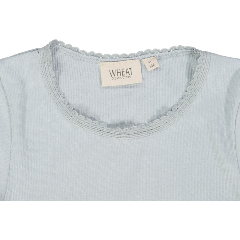 Wheat Ripp T-Shirt mit Spitze Jersey Tops and T-Shirts 1228 dusty dove