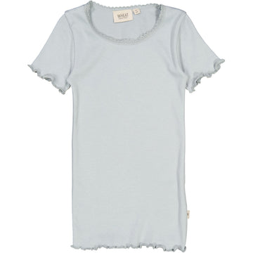 Wheat Main Ripp T-Shirt mit Spitze Jersey Tops and T-Shirts 1228 dusty dove