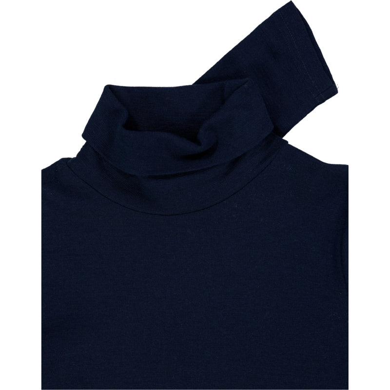 Wheat Wool Rollkragenpullover Jersey Tops and T-Shirts 1432 navy 