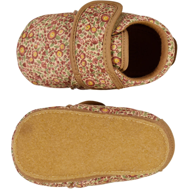 Wheat Footwear Sasha Thermo Hausschuhe Indoor Shoes 9043 barely beige flowers