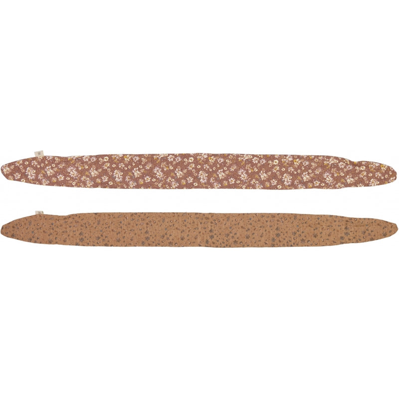 Wheat Set aus zwei Baumwoll-Stirnbändern Olivia Acc 3048 flowers cone