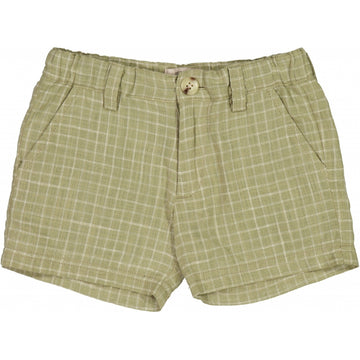 Wheat Main Shorts Elvig Shorts 4141 green check