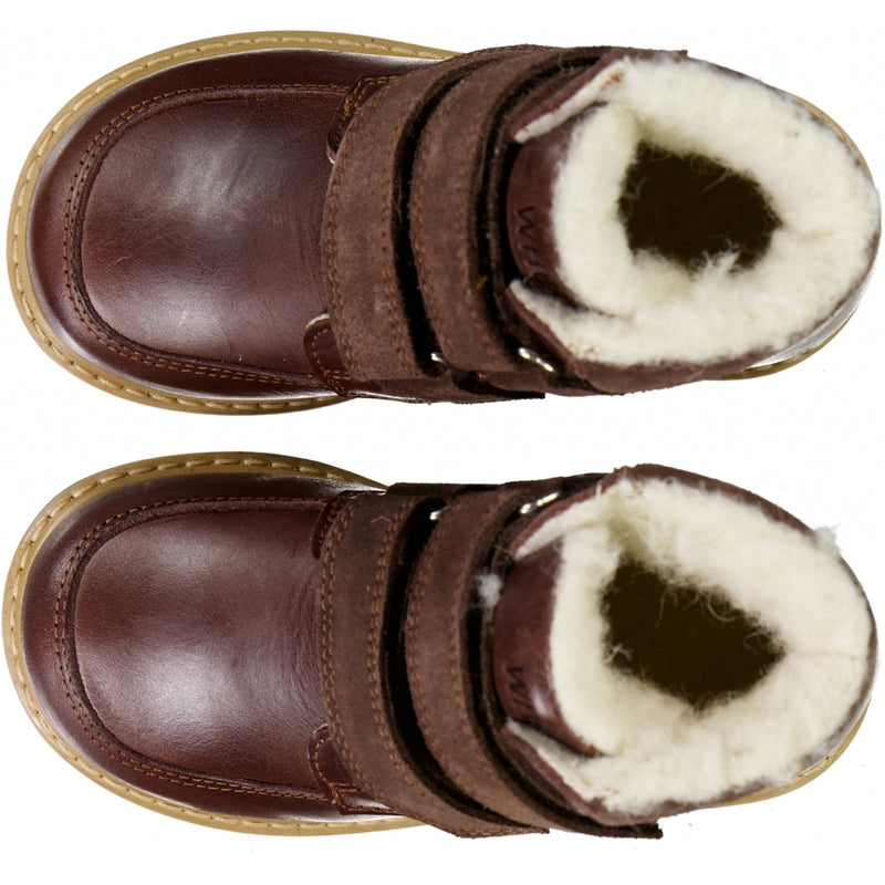 Wheat Footwear Stewie Tex Stiefel Klettverschluss Winter Footwear 3000 brown