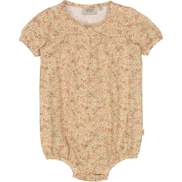 Wheat Main Strampler Vilja Jumpsuits 9044 barely beige small flowers