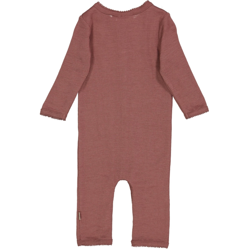 Wheat Wool Strampler Wolle Jumpsuits 2110 rose brown