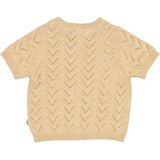 Wheat Strick T-Shirt Shiloh Knitted Tops 9203 cartouche melange