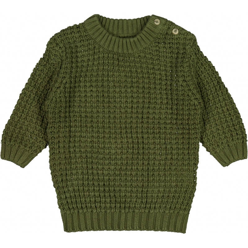 Wheat Strickjacke Charlie Knitted Tops 4099 winter moss