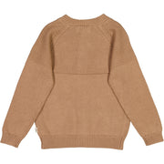 Wheat Strickjacke Eddy Knitted Tops 3320 affogato