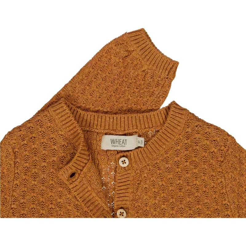 Wheat Strickjacke Magnella Knitted Tops 3025 cinnamon melange