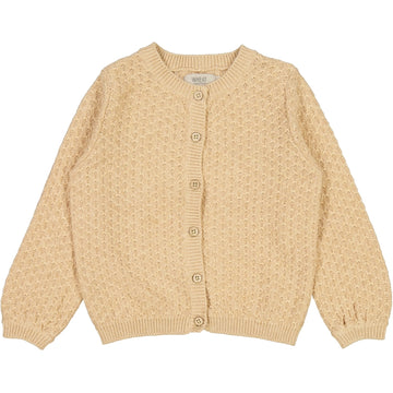 Wheat Main Strickjacke Magnella Knitted Tops 9203 cartouche melange