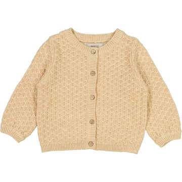 Wheat Main Strickjacke Magnella Knitted Tops 9203 cartouche melange