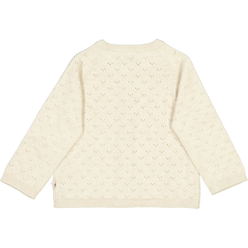 Wheat Main Strickjacke Maja Knitted Tops 1101 cloud melange