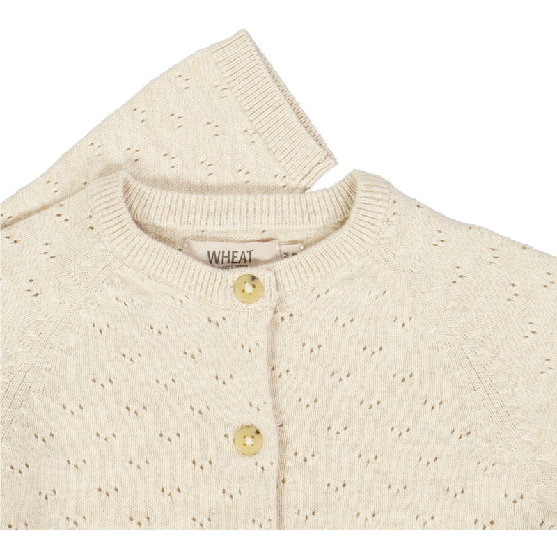Wheat Main Strickjacke Maja Knitted Tops 1101 cloud melange