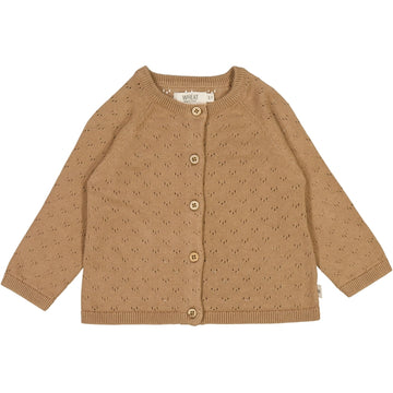 Wheat Main Strickjacke Maja Knitted Tops 3002 hazel