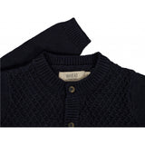 Wheat Strickjacke Ray Knitted Tops 1378 midnight blue