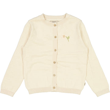 Wheat Main Strickjacke Suzy Knitted Tops 1101 cloud melange