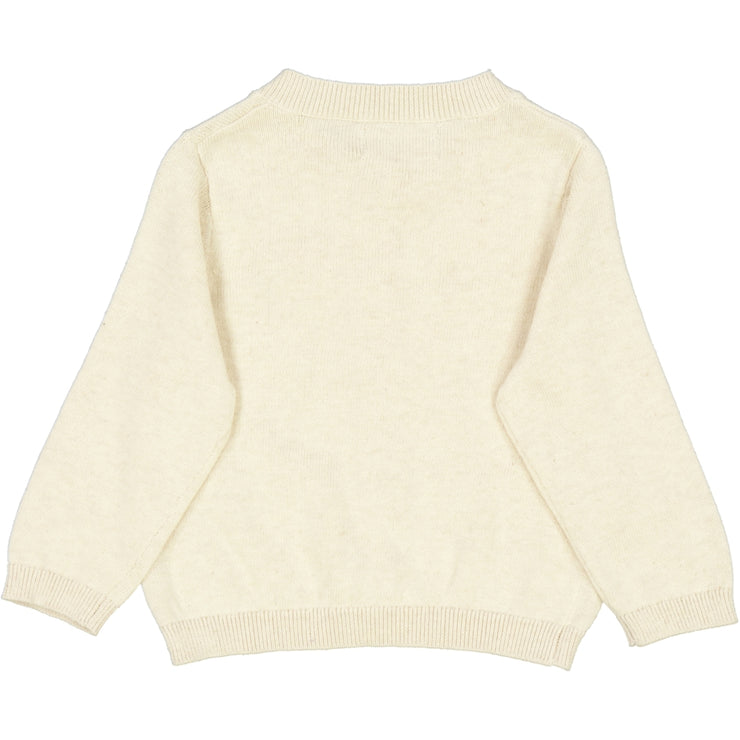Wheat Strickjacke Suzy Knitted Tops 1101 cloud melange