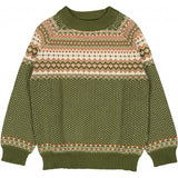Wheat Strickpullover Bennie Knitted Tops 4099 winter moss