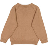 Wheat Main Strickpullover Dima Knitted Tops 3320 affogato