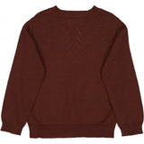 Wheat Strickpullover Gaby Knitted Tops 2750 maroon