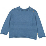 Wheat Strickpullover Gunnar Knitted Tops 9085 bluefin melange