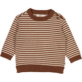 Wheat Strickpullover Morgan Knitted Tops 3525 dry clay stripe
