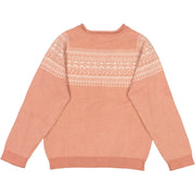 Wheat Strickpullover Niels Knitted Tops 3045 cameo brown