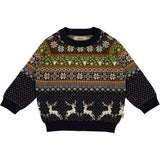 Wheat Strickpullover Weihnachten Knitted Tops 1378 midnight blue