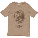 Wheat T-Shirt Globus Jersey Tops and T-Shirts 3204 khaki melange