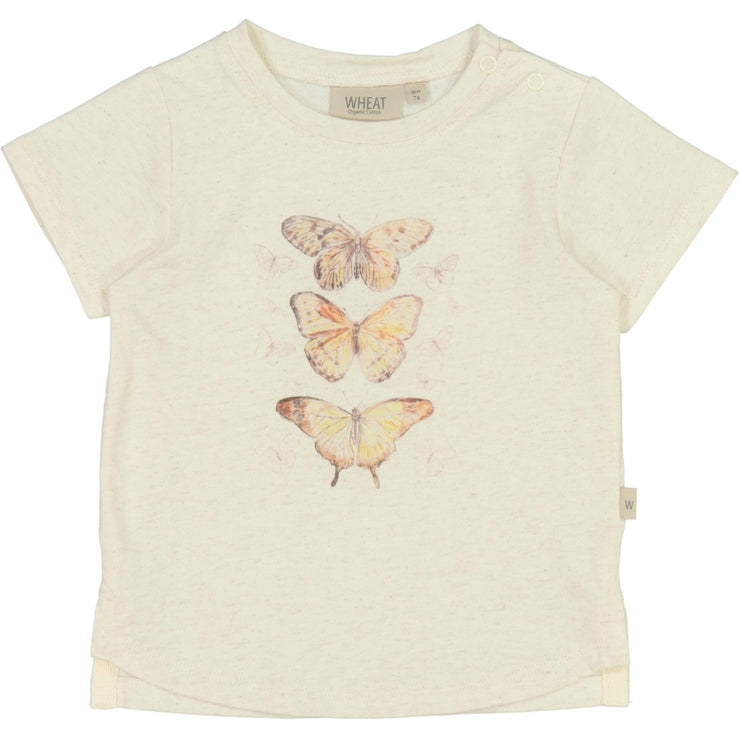 Wheat T-Shirt Schmetterlinge Jersey Tops and T-Shirts 3235 moonlight melange