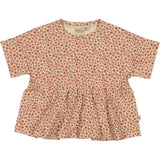 Wheat T-Shirt Tyra Jersey Tops and T-Shirts 9008 beige flowers