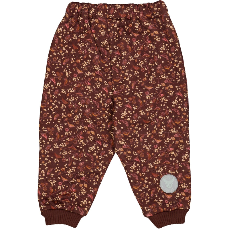 Wheat Outerwear Thermohose Alex Thermo 2751 maroon birds