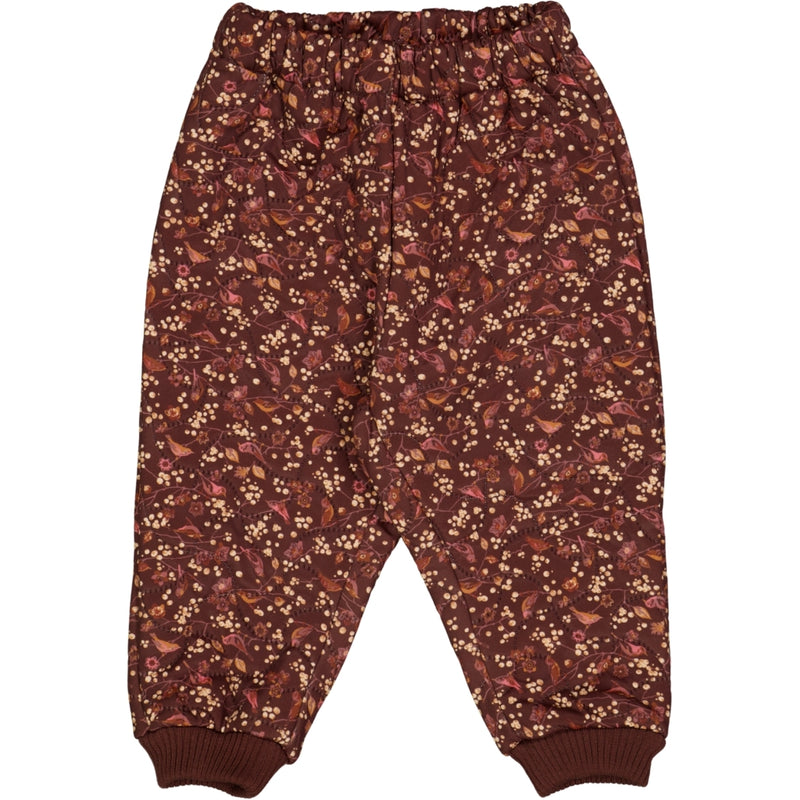 Wheat Outerwear Thermohose Alex Thermo 2751 maroon birds