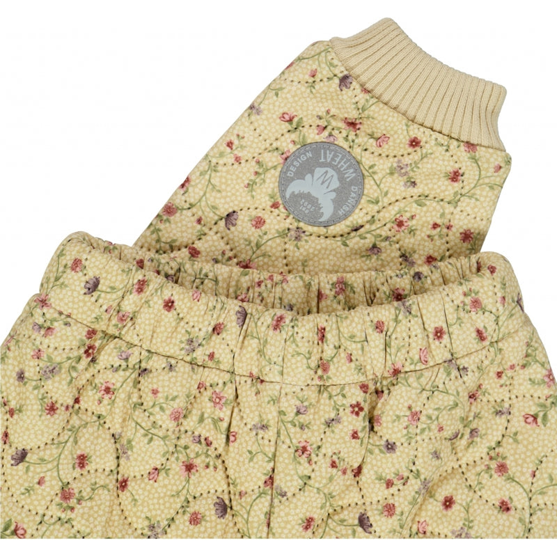 Wheat Outerwear Thermohose Alex | Baby Thermo 9103 flower vine